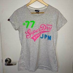 SuperDry Neon Graphic Tee
